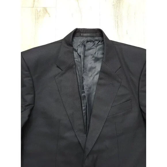 Vintage Burberrys Blazer 100% Wool Sport Coat Mens 52S - Picture 3 of 14